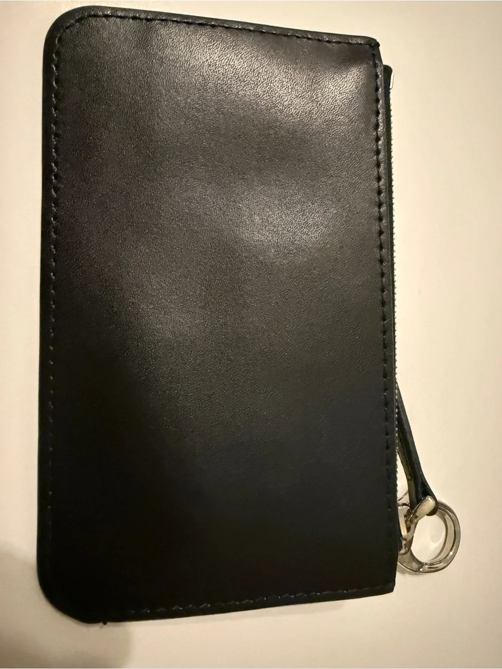 Fendi Rainbow Studs Vitello Leather Coin Card Pouch Keychain